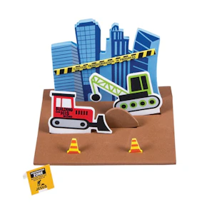 3D Construction Craft Kit
