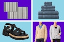 JCPenney Clearance Deals: $18 Sandals, $9 Bath Towel, $24 Rug Set, and More card image