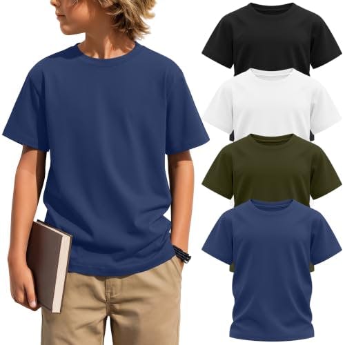 Kids' Short Sleeve T-Shirts 4-Pack