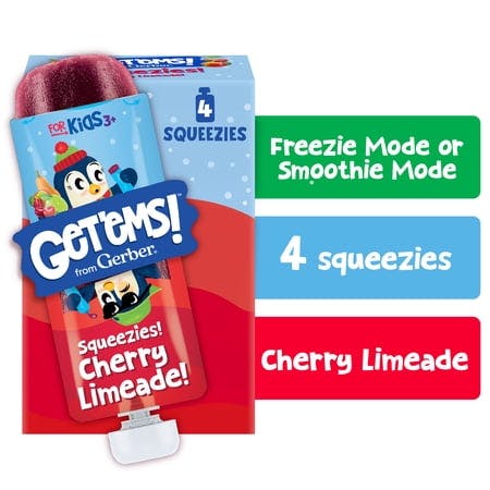 2 Gerber Get'ems Squeezies 4-Packs