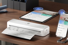 Inkless Portable Printer, Just $50.91 on Amazon  card image