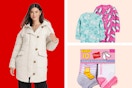 Target's Best Deals on Socks, Jackets, and Pajamas card image