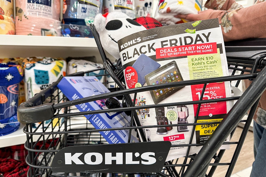 kohls black friday ad in cart