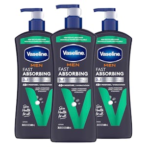 Vaseline Men's Lotion 3-Pack