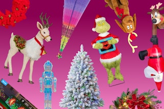 Christmas clearance 50% off at Lowe's