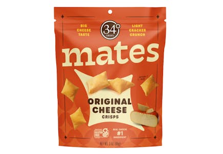 2 34 Degrees Mates Crisps Snacks
