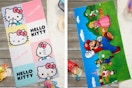 walmart kids cotton towels collage