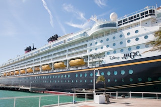 Disney Magic ship in port