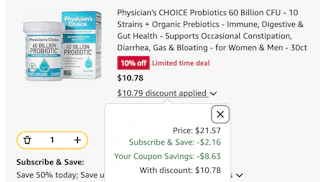 Physician's formula Amazon receipt
