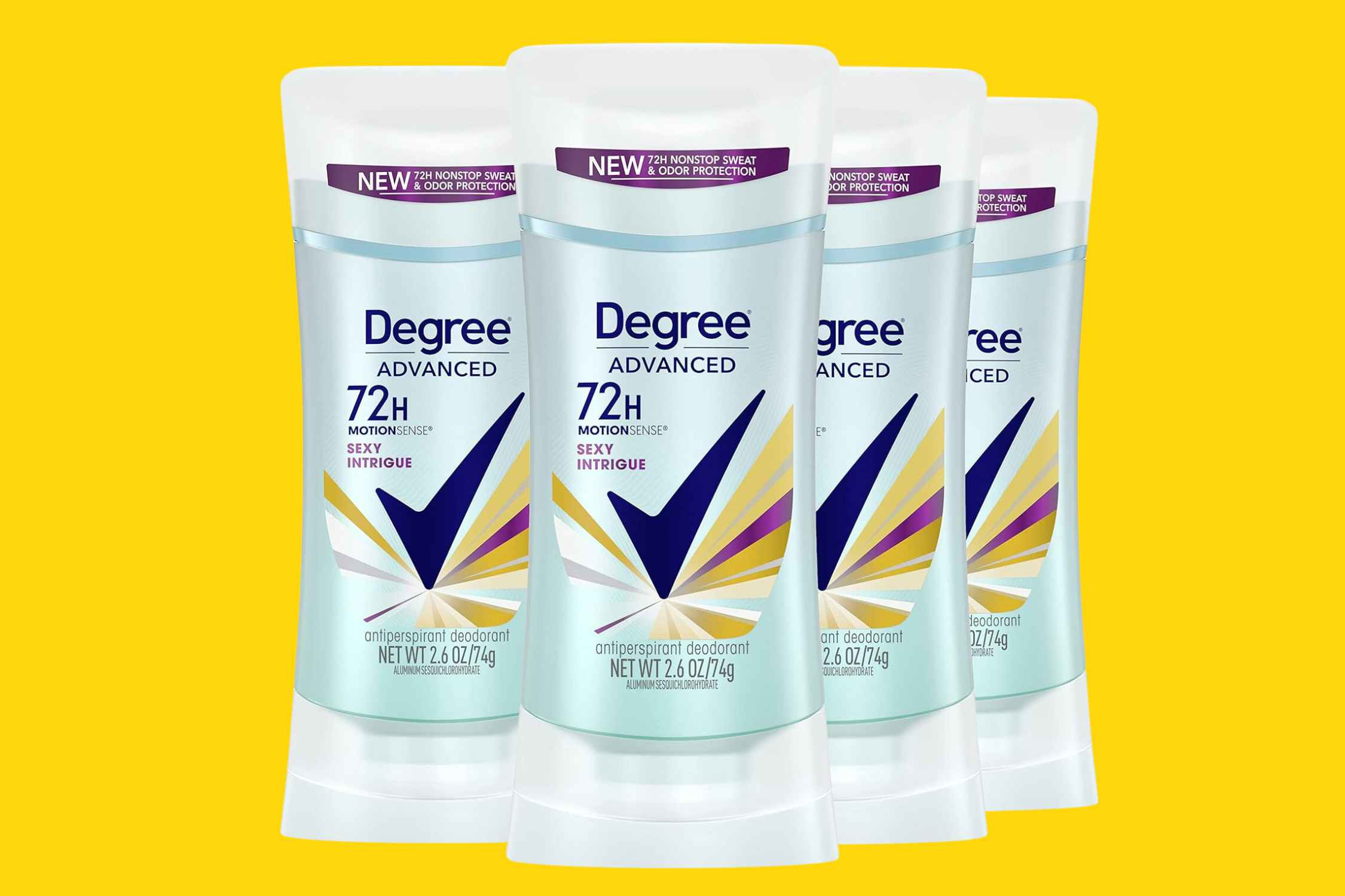 Degree Advanced MotionSense Deodorant 4-Pack, as Low as $9.97 on Amazon