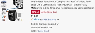 a cart ending in $19.99