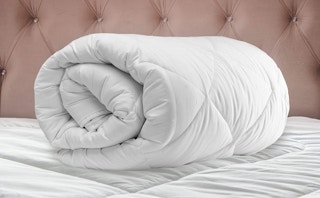 white comforter