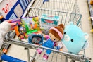 toy clearance in walgreens cart