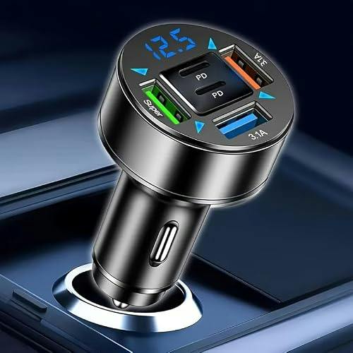 5-in-1 USB Car Charger