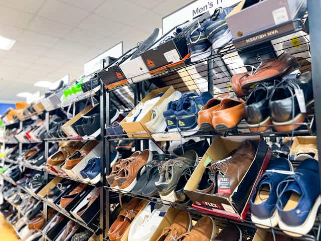 Shoe Deals at Macy's: $10 Women's Slippers, $24 Men's Dress Shoes, and More card image