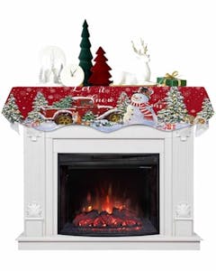 Fireplace Mantel Scarf Runner