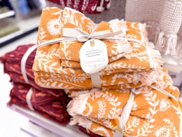 Threshold 6-Piece 100% Cotton Terry Bath Towel Set, Only $9.50 at Target card image