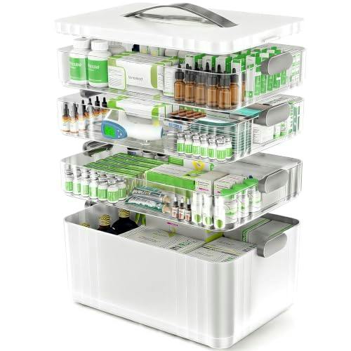 4-Tier Medicine Organizer