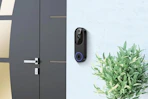 black video doorbell camera