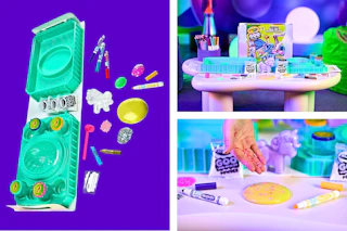 Crayola Goo All-In-1 Sensory Art Station (2 lifestyle images + 1 stock image)