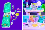 Crayola Goo All-In-1 Sensory Art Station (2 lifestyle images + 1 stock image)