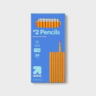 up&up #2 Wood Pencils