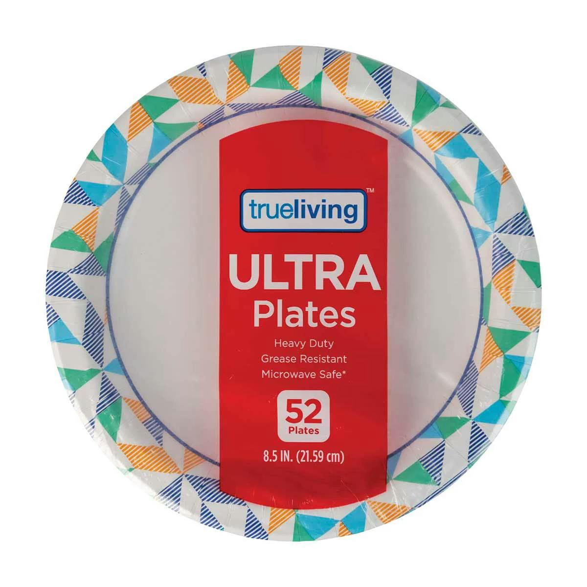 True Living Paper Plates