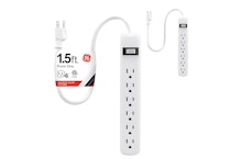 GE 6-Outlet Power Strip 2-Pack