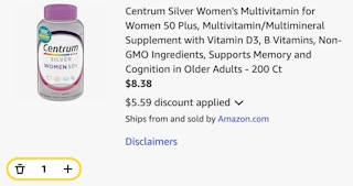 Centrum Silver Womens Multivitamin