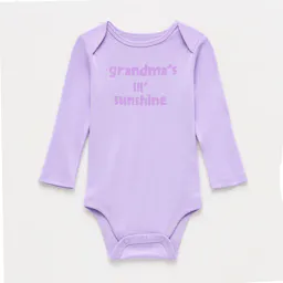 Baby Crew Neck Long Sleeve Bodysuit