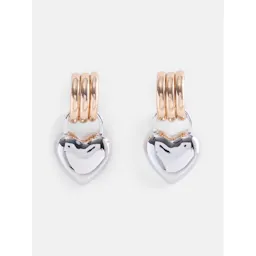 No Boundaries Hoop Heart Earrings