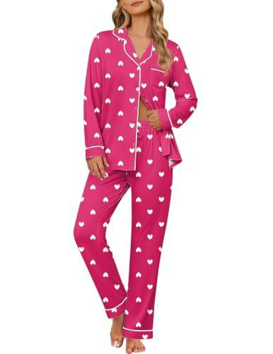 Ekouaer Women's Pajama Set