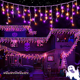 Halloween Curtain Lights