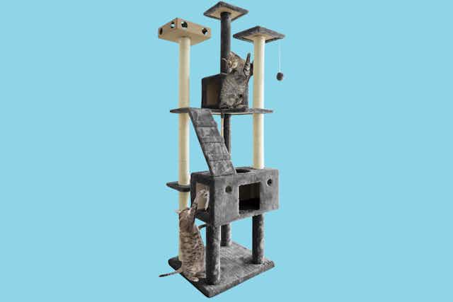 Furhaven Cat Tree, Only $52.67 on Amazon (Reg. $119.99) card image