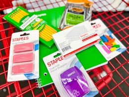 The Staples Back-to-School Sale Brings 4 Weeks of Freebies Starting July 20 card image