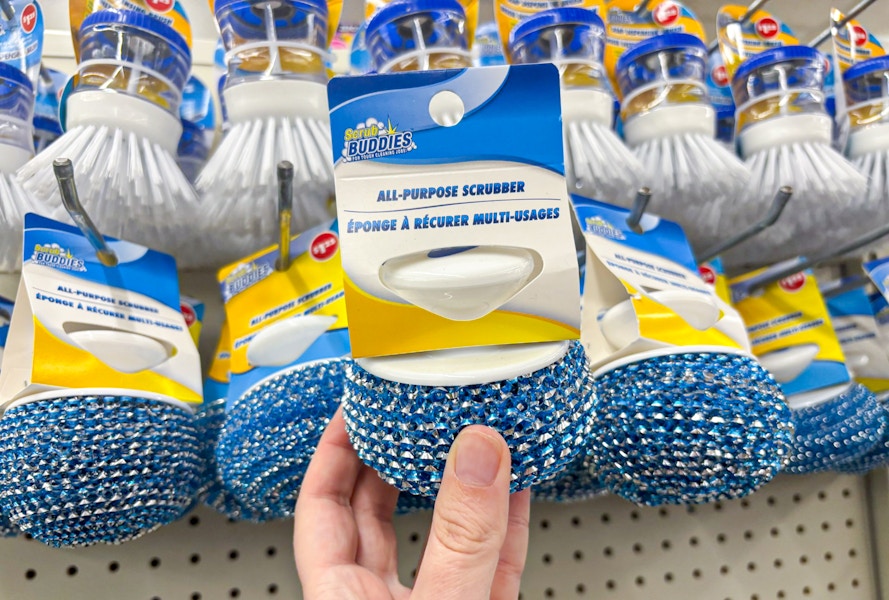 dollar tree scrub buddies scrubber
