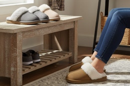 Walmart women's memory foam slippers