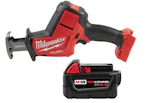 Milwaukee Reciprocating Saw + Battery Pack