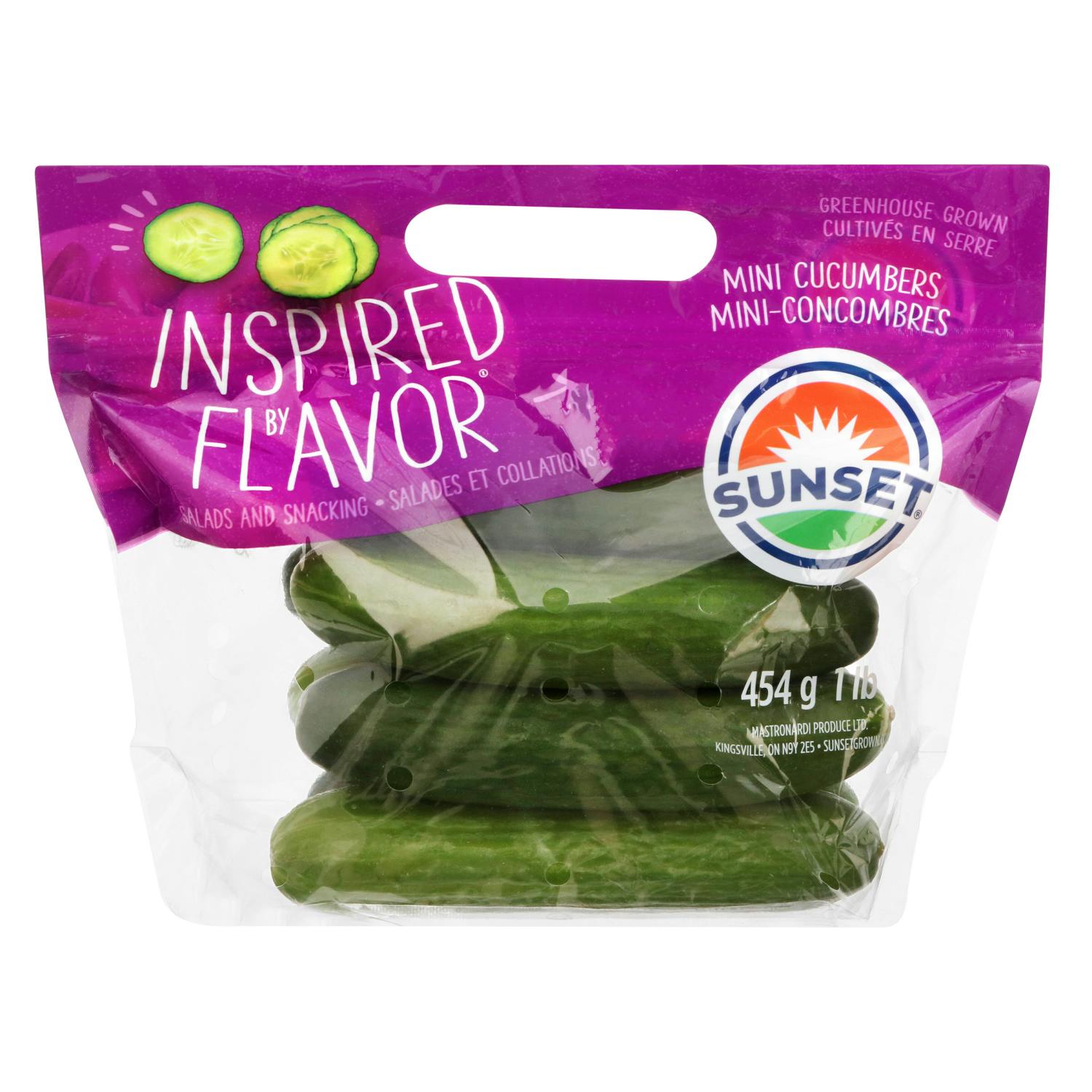 Sunset Mini Cucumbers
