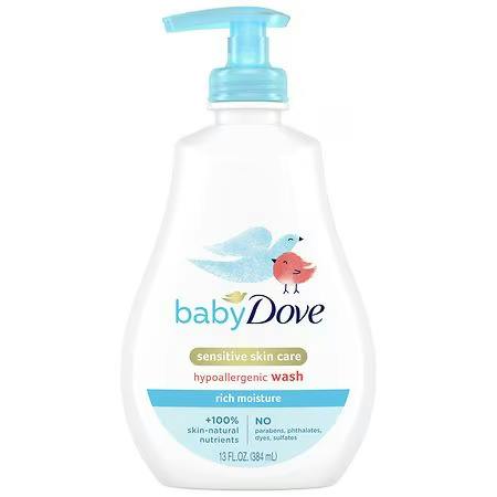 2 Baby Dove Washes