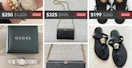 graphic of three screenshots showing money made on poshmark from thrifted finds