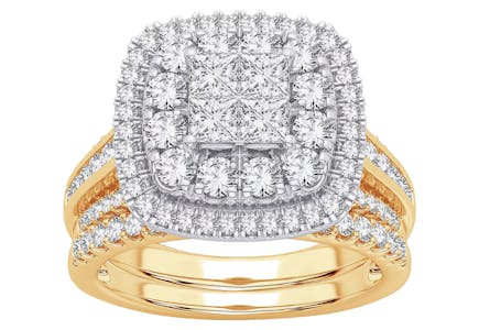 Women's Diamond Bridal Ring Set