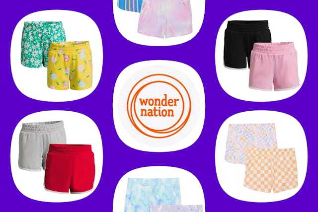 Grab a 2-Pack of Kids' Shorts for Just $6.98 at Walmart card image