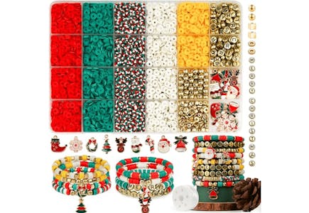 Christmas Bracelet Bead Kit