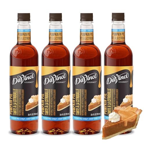 DaVinci Gourmet Pumpkin Pie Syrup 4-Pack