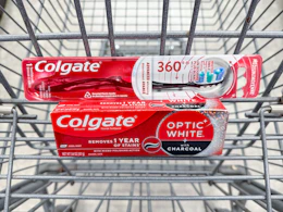 colgate oral care items in walgreens cart