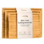 Bamboo Cutting Board Set