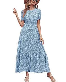 PRETTYGARDEN Women's Boho Maxi Dress