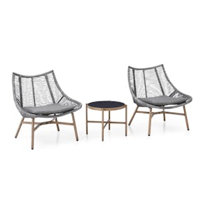 Mainstays Wicker Chat Set
