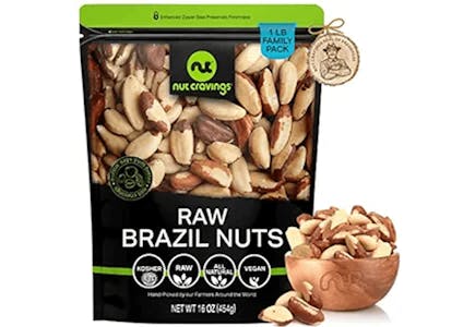 Nut Cravings Raw Brazil Nuts